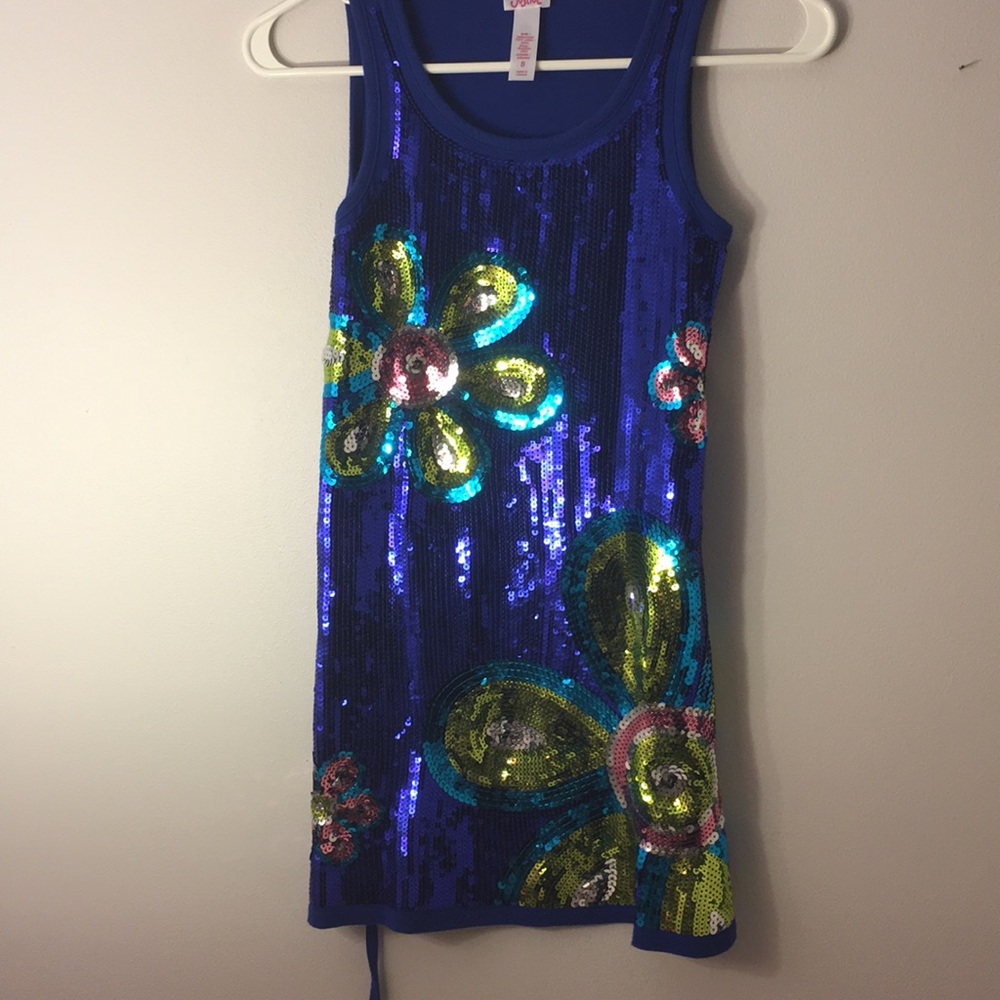 Girls sequin dress